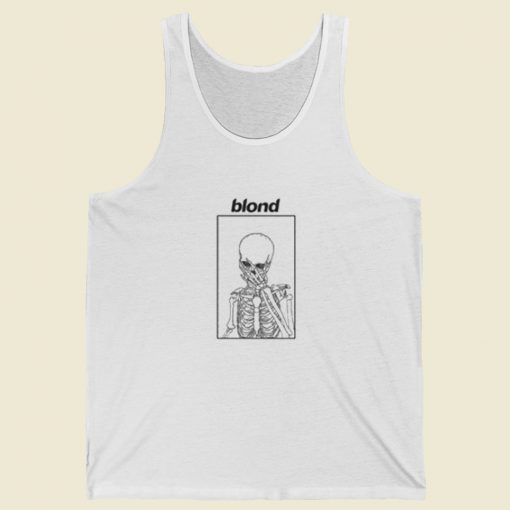 Frank Ocean Blond Skeleton Tank Top