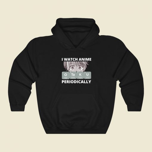 Funny Otaku Anime Periodic Hoodie Style