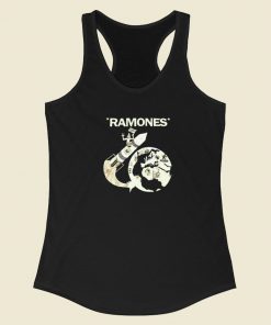 Hardin Scott Ramones Rocket Racerback Tank Top