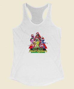 Ho Ho Power Rangers Racerback Tank Top