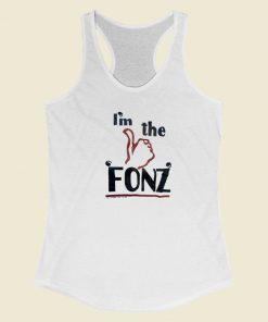 Im The Fonz Racerback Tank Top