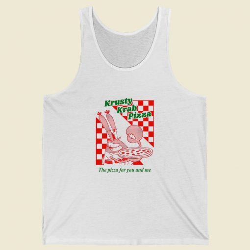 Krusty Krab Pizza Tank Top