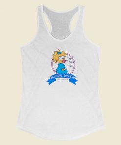 Mac Demarco Maggie Simpson Racerback Tank Top