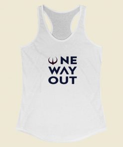 Duncanpow One Way Out Racerback Tank Top