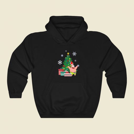 Patrick Around The Christmas Tree Hoodie Style