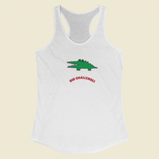 Sanrio Big Challenges Gator Racerback Tank Top