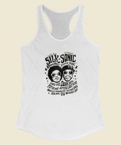 Silk Sonic Bruno Mars Racerback Tank Top