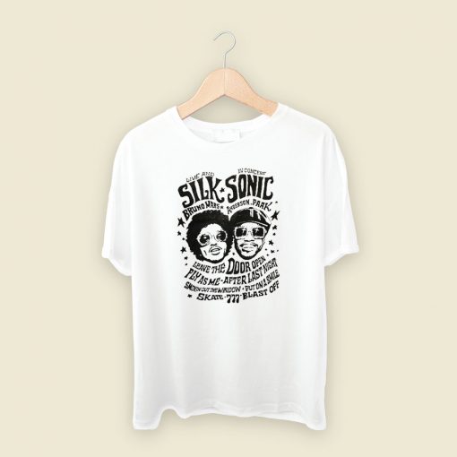 Silk Sonic Bruno Mars T Shirt Style