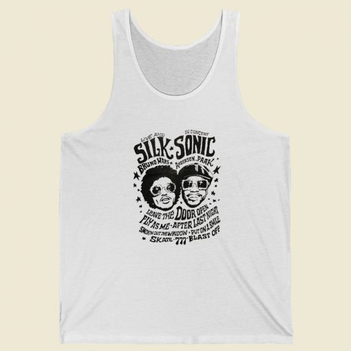 Silk Sonic Bruno Mars Tank Top