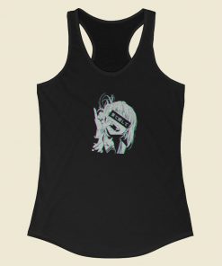 Toga Himiko Glitch Aesthetic Racerback Tank Top